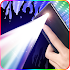Color screen flashlight- disco light & Torch LED1.8
