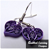 Quilling Paper Earrings icon