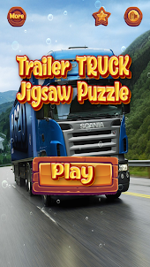 Truck Trailer Jigsaw Puzzle