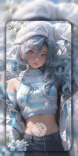 Anime Girl Wallpaper 4K Screen 3