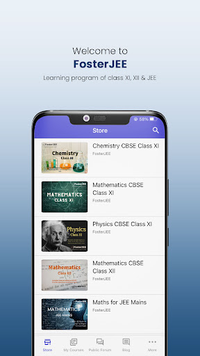 Android application FosterJEE screenshort