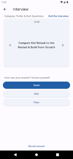 Flutter Interview Practice Screenshot