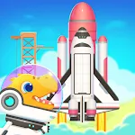 Cover Image of Herunterladen Dinosaur Rocket:Games for kids  APK