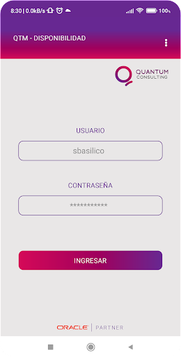 QTM-DISPONIBILIDAD Screen 2