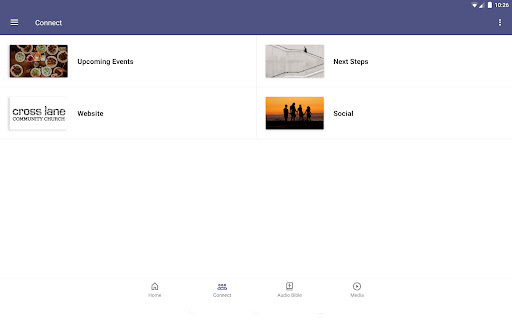Screenshot of Cross Lane Community Church