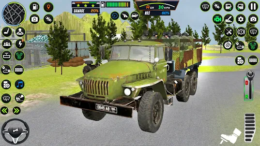 US Army 3D Truck Driving Games