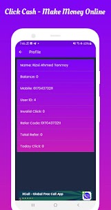 Click Cash Make Money Online v1.0 (Unlimited Money) Free For Android 5