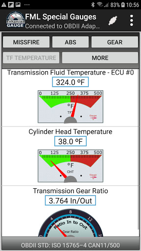 FML Special Gauges Screen 2