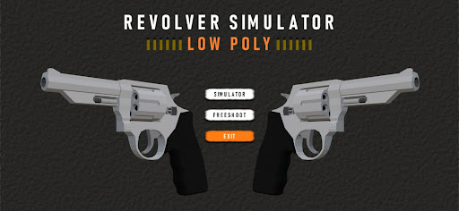 Android application Revolver simulator screenshort