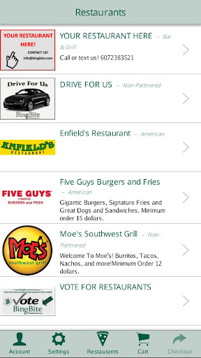 BingBite Screen 2