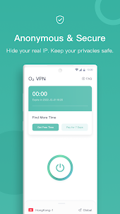 O2 VPN - Fast Secure VPN Proxy