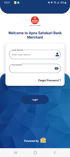 Apna Sahakari Bank Merchant Screen 2