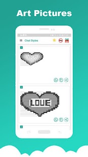 Chat Styles: шрифт для WhatsAp Screenshot