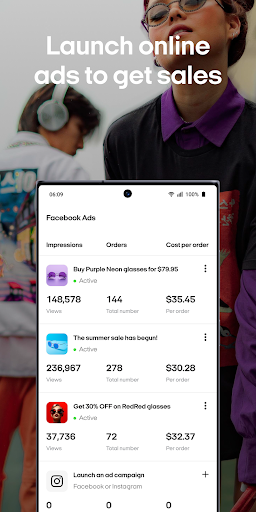 Screenshot of Zeely: AI Sales Growth App