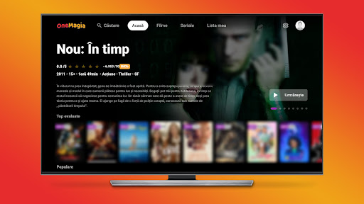 Android application OneMagia - Android TV screenshort
