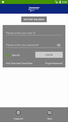 NWB Mobile Banking Screen 2