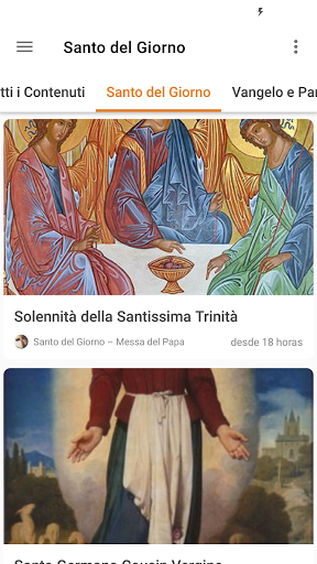Santo e Vangelo del Giorno Screen 3