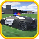 3D Police Car Simulator 2016 icon