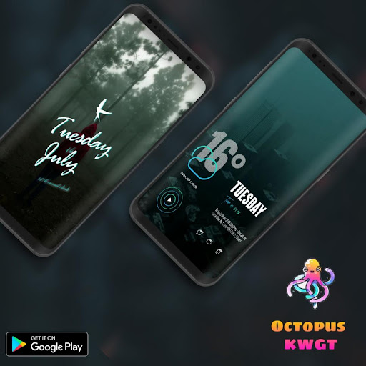 Android application Octopus KWGT screenshort