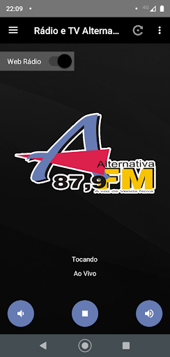 Android application Rádio e TV Alternativa BH FM screenshort