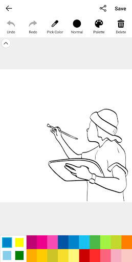 Doodle Coloring Book Screen 3