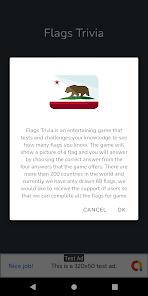 Flags Trivia 1.0 APK + Mod (Unlimited money) untuk android