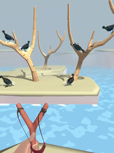 Sling Birds 3D Hunting Game