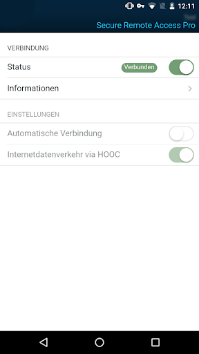 HOOC Client Screen 3