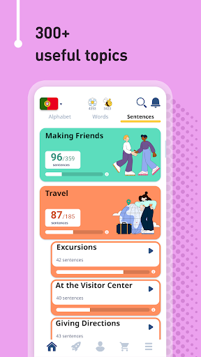 Learn Portuguese - 11000 Words Screenshot 4 - AppWisp.com
