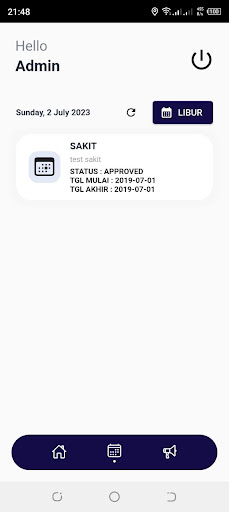 YMSoft Paperwork - Absence Screen 3