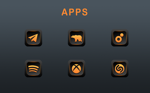 Orange Dude Icon Pack APK (Patched) 2