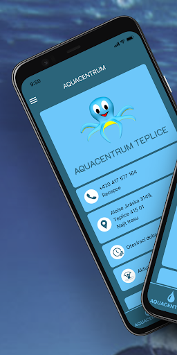 Android application AQUACENTRUM Teplice screenshort
