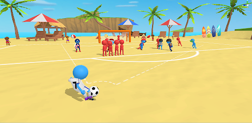 Super Goal - Soccer Stickman screen 0