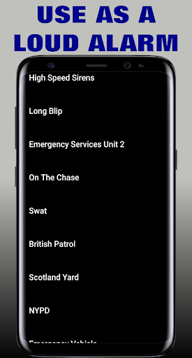 Police Sirens & Sounds Screen 2