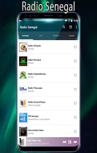 Android application Radio Senegal screenshort