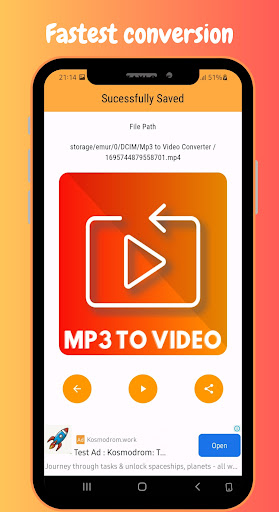 Mp3 to Video Converter screenshot 10