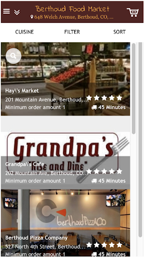 Garden Express Screen 3