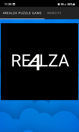Android application 4REALZA puzzle game screenshort