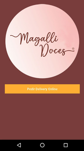 Android application Magalli Doces screenshort