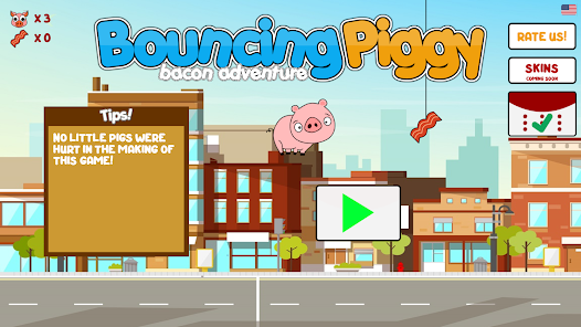 Bouncing Piggy Bacon Adventure 1.0.0.4 APK + Mod (Unlimited money) إلى عن على ذكري المظهر
