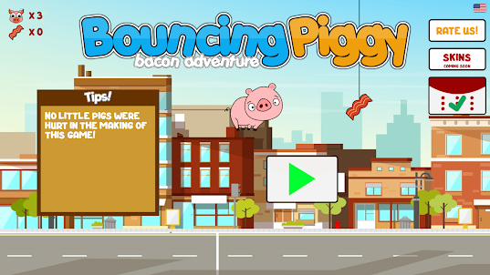 Bouncing Piggy Bacon Adventure