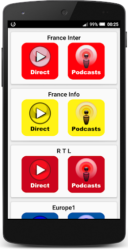 Radios en direct et en podcast