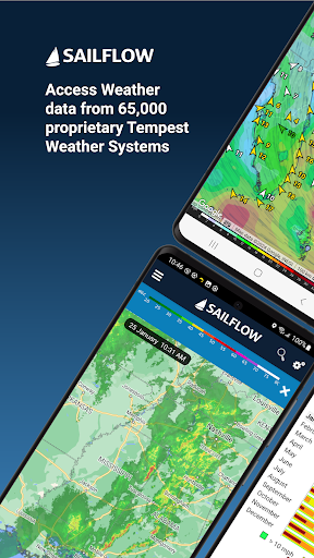 Android application SailFlow: Marine Forecasts screenshort