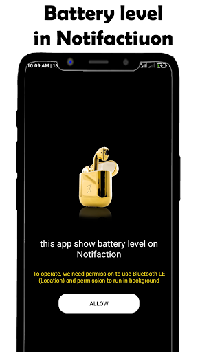 AirBuds AirPods Battery level Screen 2