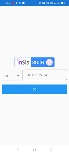 Android application inSis screenshort