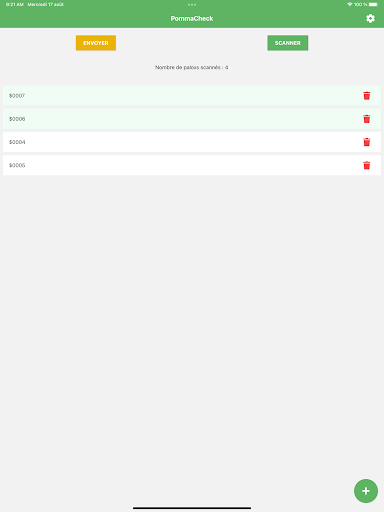 PommaCheck Screen 3