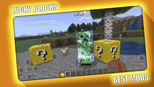 Android application Lucky Block Mod for Minecraft screenshort