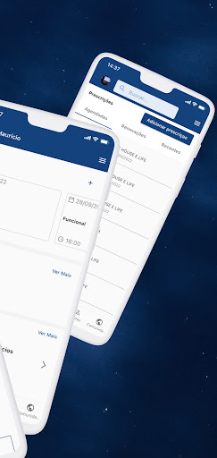 Clube RCM - App Professor Screen 2