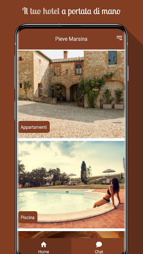 Android application Pieve Marsina screenshort
