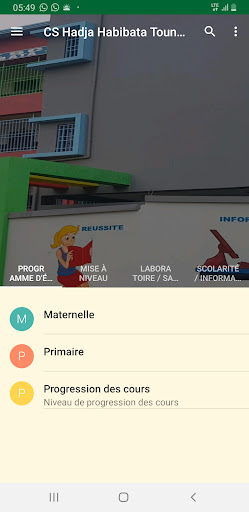 Android application GS Hadja Habibata Tounkara screenshort